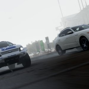 For the offroading event, of course the choice is obvious