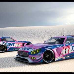 2021 24H NBR AMG GT3 Getspeed #7 & #8