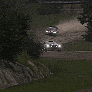 (GIF) The sequel to that Group B Mustang setting record pace