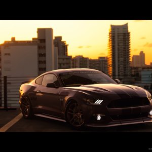 GT7 Mustang GT Lavender Empress Sunset.jpg