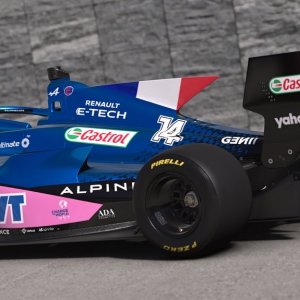 2022 BWT Alpine F1 Team A522 #14