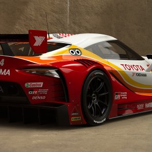 Toyota FT-1 Gr.3 retro TRD livery