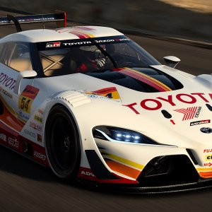 Toyota FT-1 Gr.3 retro TRD livery