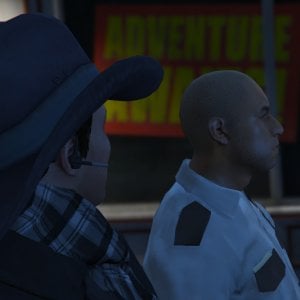 Jake meets a bald guard guy 2
