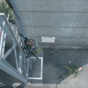 Best sneak attack ever (GIF)