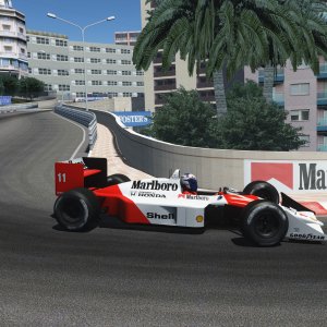 MP4/4 At Monaco