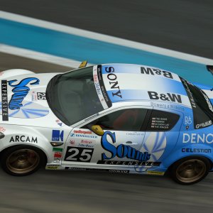 Britcar RX-8 in the Pitlane