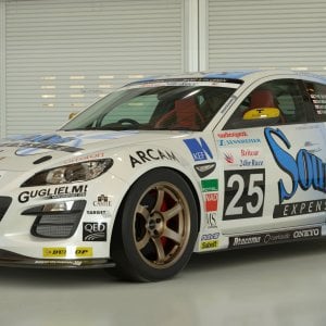 Britcar RX-8 front