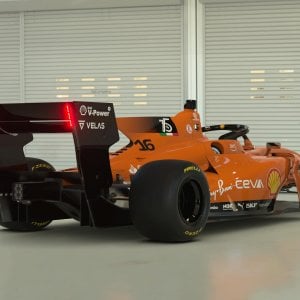 Orange Ferrari 2