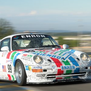 Enron Porsche Le Mans 1998 4