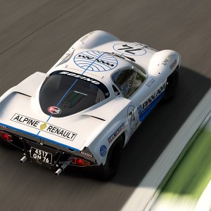 Pan Am Alpine A220 Race Car