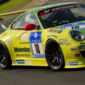 2013 24h Nurburgring Manthey Racing #18