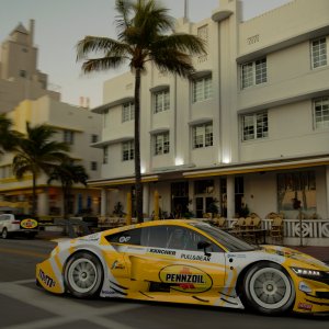 Pennzoil NSX cup car