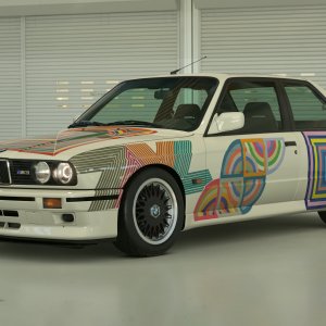 Frank Stella tribute using only 2 decals