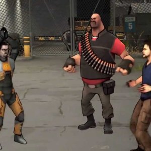 The dancing Heavy & gang from "Insanity" (NSFW, thanks for this Vaas)