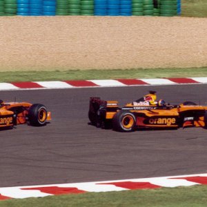 Frentzen & Bernoldi Magny Cours