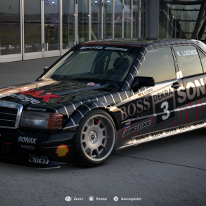 Mercedes 190 E Sonax Boss