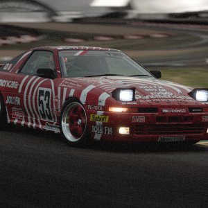 Toyota Team Radio Panamericana #53 MA70 Supra Race Car '87