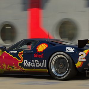 Red Bull GT LM blue