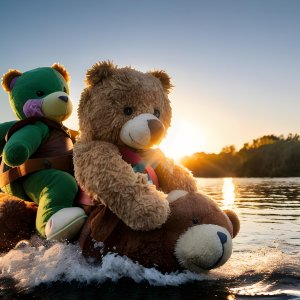 a_realistic_photograph_of_a_ninja_turtle__riding_a_fluffy_teddy_bear___S247273134_St49_G7.5.jpeg