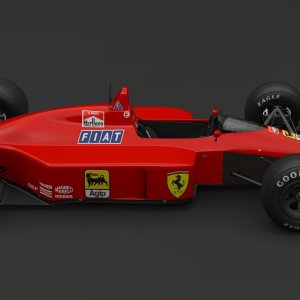1990 Alain Prost Ferrari - Pic 2