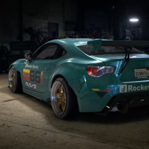 Need For Speed - Aqua 86 Rear