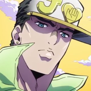 Jotaro Kujo, as seen in episode #1 from the anime of "JoJo's Bizarre Adventures: Diamond Is Unbreakable"