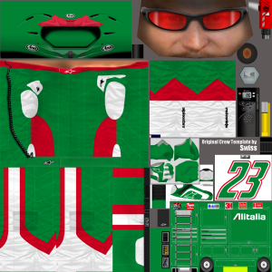 Pezzarinho17 #23 Alitalia Chevrolet Pitcrew