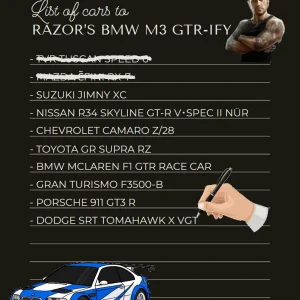 I'm an educated man who knows how to make lists on what to do