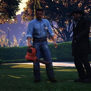 Meet the leaf blower guy 2