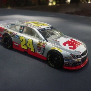 1/64 Jeff Gordon nascar model.