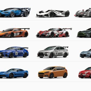 GT Sport Car Divisions