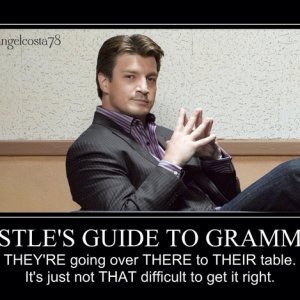 Richard Castle's Guide to Grammar - Their, There, They're