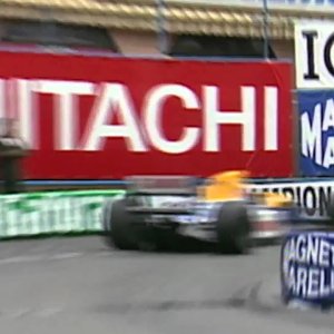 Monaco Grand Prix 1992 - Senna V Mansell