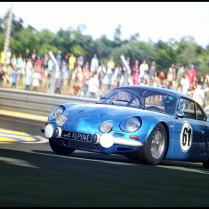 Alipne A110 @ Circuit de la Sarthe