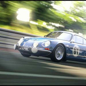 Alipne A110 @ Circuit de la Sarthe