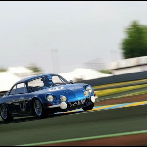 Alipne A110 @ Circuit de la Sarthe