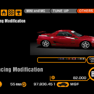 MG MGF 1.8i VVC