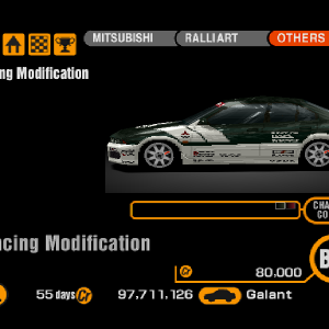 Mitsubishi Galant VR-G (J) '99