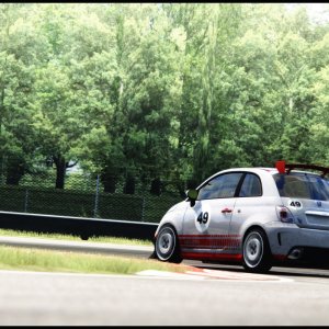 Abarth 500 Assetto Corse@ Magione 3