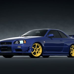 Nissan SKYLINE GT-R V Spec II Nur (R34) '02