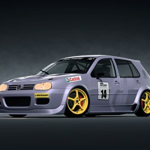 Volkswagen Golf IV GTI Touring Car '01