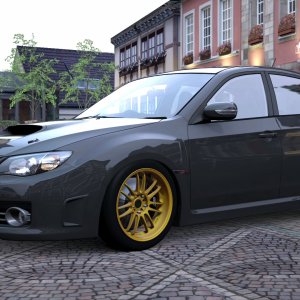 Chassis & Engine Subaru IMPREZA TC