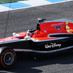 Marussia - Goofy livery