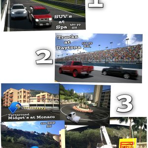 GT6 Stuff - 3 Crazy Races