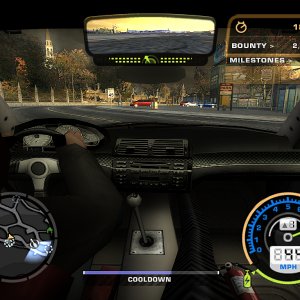 Inside the M3 GTR..