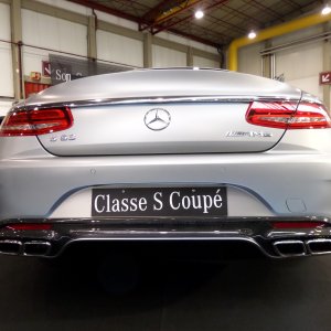 Mercedes S Class Coupe AMG: Four pipes enough for your V8, sir?