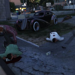 Jake wastes someone from Grove Street 4