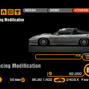 Nissan 240SX Fastback Type X (J) '96 (Spoiler)