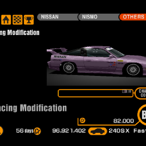 Nissan 240SX Fastback Type X (J) '96 (Spoiler)